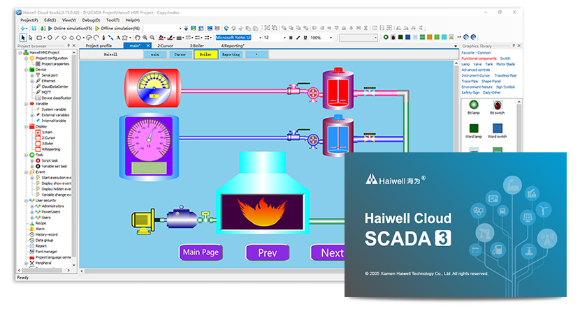 Haiwell海為云組態軟件 Cloud SCADA